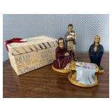 4 piece nativity set