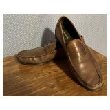 Leather loafers