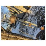 Copper teapot windchime