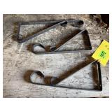 Metal plant hangers (3)