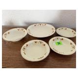 Hall Jewel Tea bowls (5)