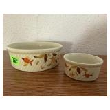 Hall Jewel Tea baking dishes (2)
