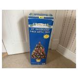 32" tabletop fiber optic Christmas tree