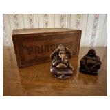 Principes box, Buddha statues