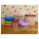 Tupperware storage containers