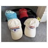 GAP messenger bag, baseball caps