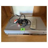 Zenith DVD/VHS player, remote