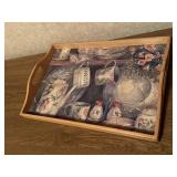 Shabby chic serving tray