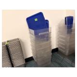Food Storage Container w/ lids, 11" x 11"