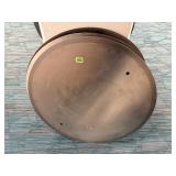 3- Round metal wall hangings