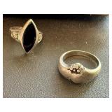 Sterling silver rings