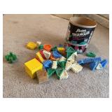 Slinky triangles, blocks