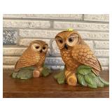 Owl statues (2)