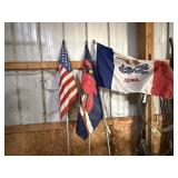 United States, Iowa, cardinal flags (3)