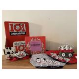 101 Dalmatian memorabilia, bags, music box