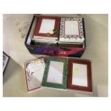 Blank photo greeting cards, envelopes