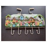 Birdhouse over the door hooks