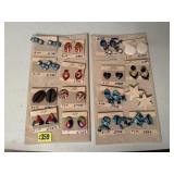 NOS retail post earrings