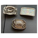 Belt buckles (3)