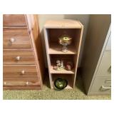 Small shelving unit, no contents included