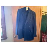 Double breasted suit, pants, suit coat