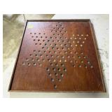 Wooden Chinese Checkers game board