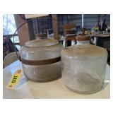 Kerosene drip jars (2)