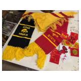 Iowa House divided scarf, shawl, crafts