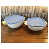 Tupperware storage bowls (2)