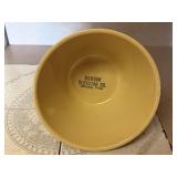 Watts stoneware advertising bowl
