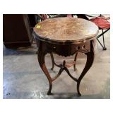 Rose round side table