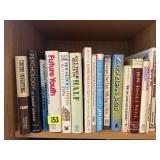 Shelf of non-fiction books
