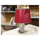 Table lamp19' tall with shade