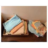 Pastel, vintage fabric yardage