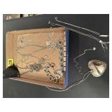 Vintage, silver costume jewelry, pendants