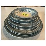 Antique Buffalo pottery dishes