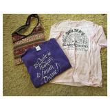 Quilted handbag, quilting t-shirts (2)