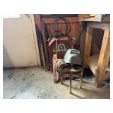 Lincoln Electric AC 225 amp stick welder, welding