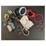 Assorted bracelets