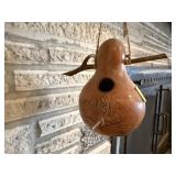 Gourd birdhouse