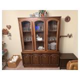 Garrison Furniture Company vintage china hutch,