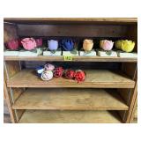 Plastic spoon flowers