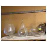Glass terrariums (3)