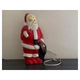 1968 Santa Claus blow mold