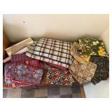 Assorted fabric yardage