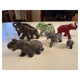 Elephant planter, collectibles