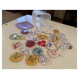 Lincoln Highway Days, I Love Nevada buttons