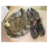 Camper bag, vintage cleats