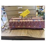 Lawnware beaded hanging light