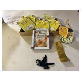 NOS Hemp jewelry kits, sun catcher, wind bell